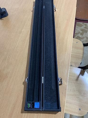 Спорттук сумкалар: Бильярдный кий 2-составной в кейсе 150см - Классическая разборная — 5