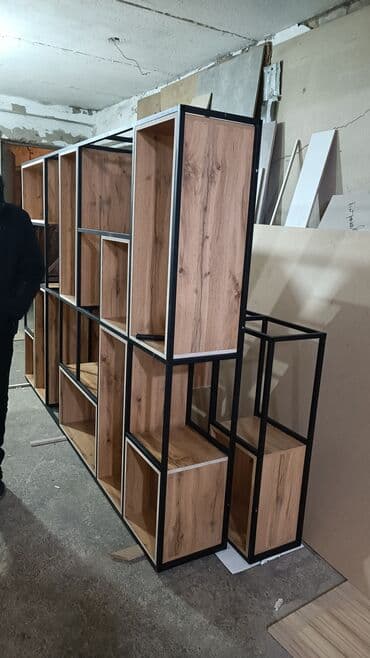 настенные книжные полки: Стеллаж настенный на заказ — 5