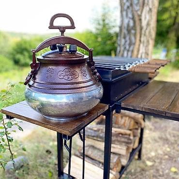 fire maple: Казан-скороварка (кавказский/узбекский тип) для готовки на открытом — 1