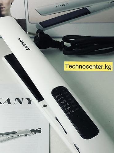 Стиральные машины: Утюжок для волос Стандартный, Керамическое, 210 °С и более — 1