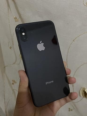 IPhone X, Б/у, 64 ГБ, Space Gray, 78 %