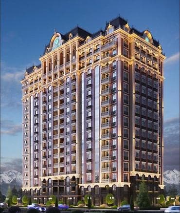 элитные дом: 2 комнаты, 96 м², Элитка, 7 этаж, ПСО (под самоотделку) — 1
