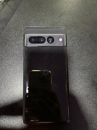 pixel 10: Google Pixel 7 Pro, Б/у, 128 ГБ, цвет - Черный, eSIM — 1