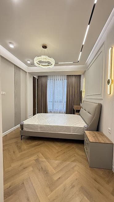 Квартиры: 3 комнаты, 96 м², Асанбай мкр Элитка, 13 этаж, Дизайнерский ремонт — 7