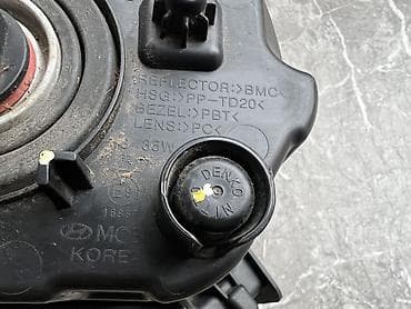 Трубки, патрубки, шланги: Левая противотуманная фара Hyundai 2020 г., Б/у, Оригинал, США — 5