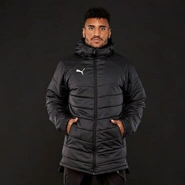 шубы новые: Мужская куртка, L, Puma, Новый, цвет - Черный, Платная доставка, Самовывоз — 1