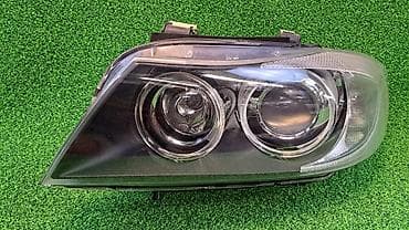 е90: Передняя левая фара BMW 2006 г., Б/у, Оригинал, Германия — 2