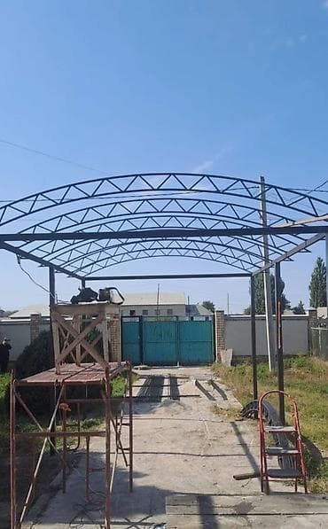 арки купить: Арочные навесы из металлокаркаса под ключ - Назначение: защита двора — 6