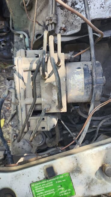 балка на прицеп: Блок ABS Mercedes-Benz 1996 г., Колдонулган, Оригинал, Германия — 1