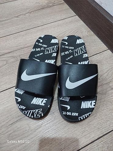 Детская обувь: Шлёпанцы Nike p. 36-37 - Тип: сланцы/шлёпанцы с широкой перемычкой — 3