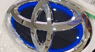 chr: Эмблема на передний бампер Prius 30, приус 30, 35, Авалон, хайлендер — 6