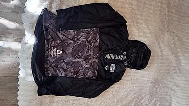 Ветровка, Осень-весна, С капюшоном, 4XL