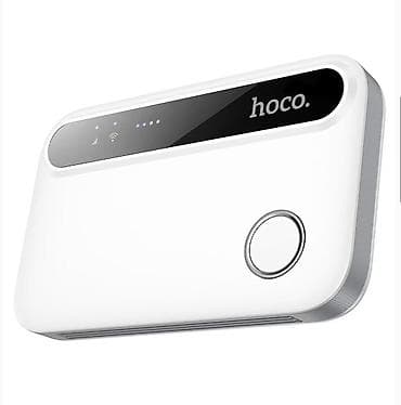 мини вайфай: Hoco. HI41, Wi-Fi 6 роутер, поддержка микро-сим карт, 2.4G — 4