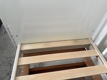 neta v: Детская односпальная кровать, Б/у, Для девочки, Для мальчика, С матрасом, Дерево, Самовывоз — 4