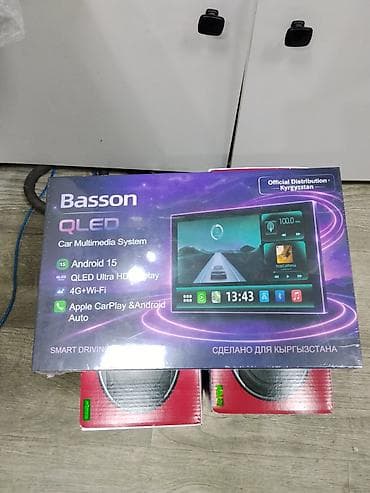 smart box: Автомобильная мультимедийная система Basson QLED - Платформа: Android — 2