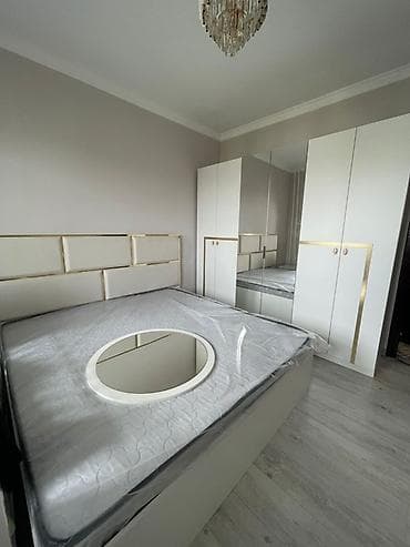 спальные гарнитуры готовые: Спальный гарнитур, Новый, Двуспальная кровать, Шкаф, Трюмо, Другая страна производитель, Бесплатная доставка, цвет - Белый — 1