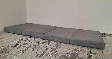 Инструменттер: Складное кресло-матрас трансформер 2-в-1 Цвет: серый меланж — 4