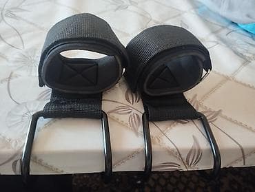 Крючья для тяги с манжетами на запястья (пара) - Назначение: помощь в