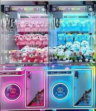 Оборудование для бизнеса: Игровой автомат “кран-машина” (claw machine) HAPPY MOMENT Хватайка — 2