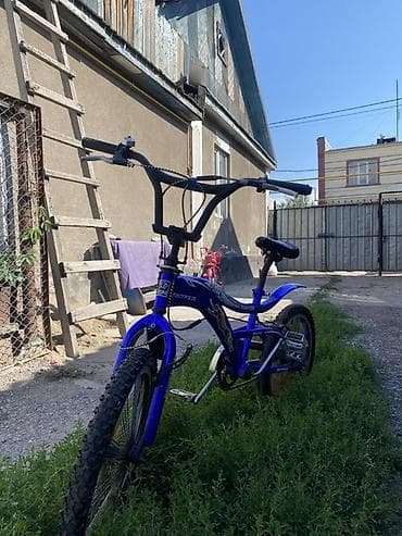 Велосипеддер: Детский/подростковый велосипед Skorpion (BMX-style), с яркой синей — 1