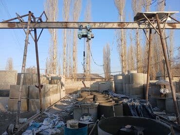 стеклянный шкаф для посуды: Мини-завод по производству железобетонных колец и комплектующих — 1