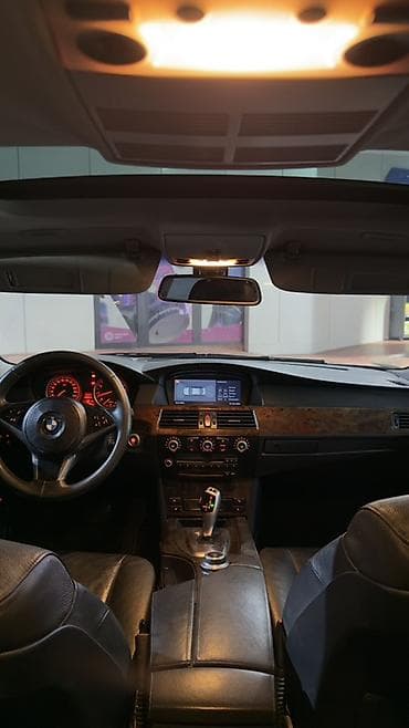 бемвы машина: BMW 5 series: 2008 г., 3 л, Автомат, Бензин, Седан — 8