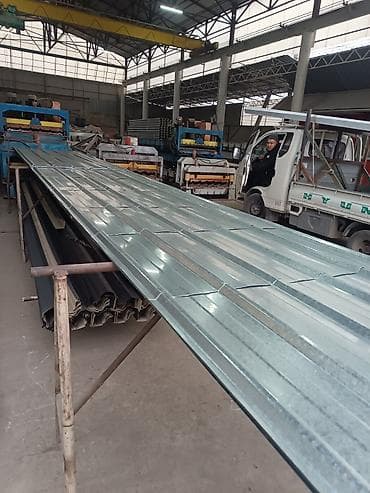 ацетиленовый: Профнастил оцинкованный (кровельный/стеновой профиль) - Материал — 1