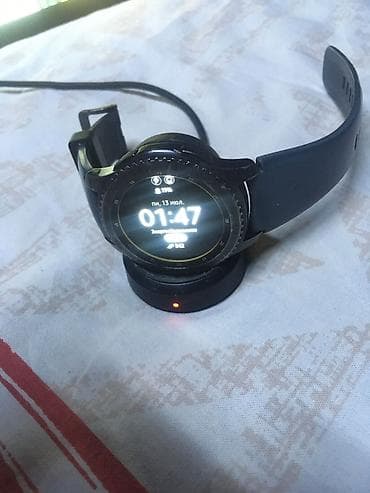 Техника и электроника: Samsung gear frontier s3. Смарт часы. Работают отлично зарядки хватает — 1