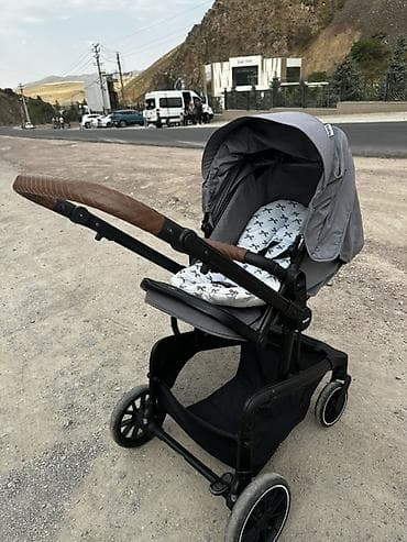 коляска с люлькой: ПРОГУЛОЧНАЯ КОЛЯСКА 2 В 1, ЕСТЬ ЛЮЛЬКА, в ОТЛИЧНОМ СОСТОЯНИИ — 3