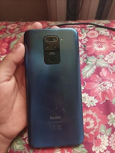 life network system: Redmi, Redmi Note 9, Б/у, 64 ГБ, цвет - Синий — 2