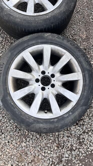 зимние шины на ниву 21214: Колеса в сборе R 17, Б/у — 4