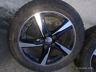 резиновые шнурки: Колеса в сборе 225 / 50 / R 17, Зимняя шипованная, Комплект, Легковые, Литые — 1