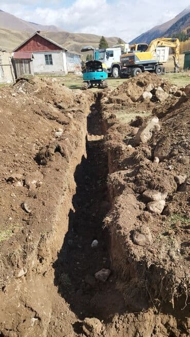 услуги эксковатора кант: Экскаватор | Траншеи, Котлованы, Водопровод — 3