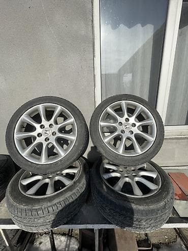 cr v rd5: Колеса в сборе 225 / 45 / R 17, Лето, Б/у, Комплект, Легковые, Литые, отверстий - 5 — 2