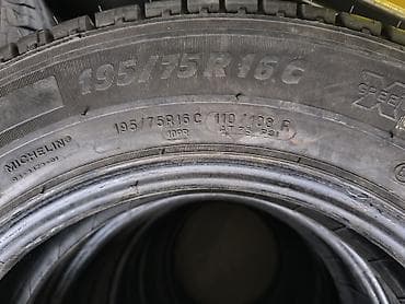 шины на сурф: Шины 195 / 75 / R 16, Лето, Б/у, Комплект, Легковые, Франция, Michelin — 9