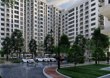 Батирлер: 1 бөлмө, 45 м², Элитка, 10 кабат, ПСО (өзү оңдоп түзөтүп бүтүү үчүн) — 1