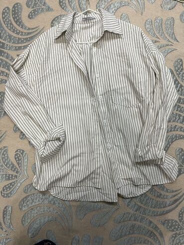 белые рубашки бишкек: Блузка, Крестьянка, Бархат, В цветочек, С воланами — 3