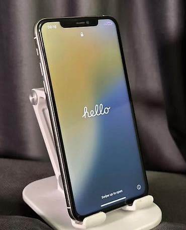 pro 11: IPhone 11 Pro, Б/у, 64 ГБ, Белый, Зарядное устройство, Защитное стекло, Кабель, 83 % — 1