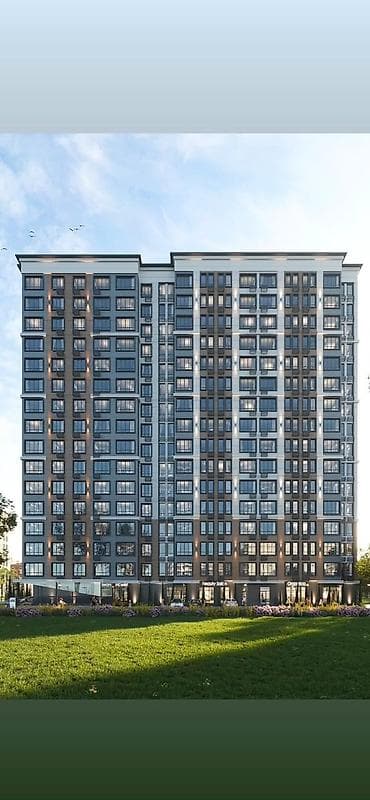 osh flat: 1 комната, 62 м², Джал мкр (в т.ч. Верхний, Нижний, Средний) Элитка, 9 этаж, ПСО (под самоотделку) — 8
