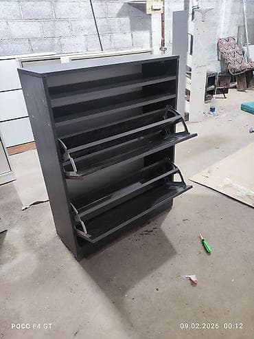 полочка под телевизор: Тумба и подставка для обуви, МДФ, цвет - Белый — 5