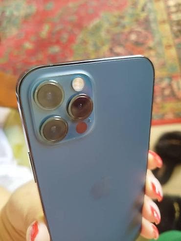 iphone x kg: IPhone 12 Pro, Б/у, 128 ГБ, Pacific Blue, Защитное стекло, Чехол, 77 % — 2