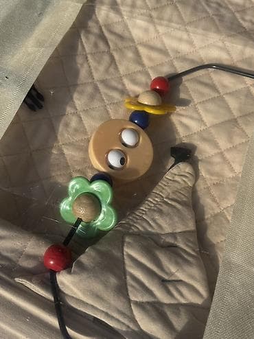 теплый прл: Шезлонг Детское автокресло-переноска с мягким бежевым вкладышем и — 2