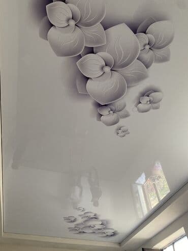 гостевой дом на иссык куле: Керме шыптар Жылтырак, Жылтырабаган, 3D потолоктор Кепилдиги, Акысыз консультация, Акысыз ченөө — 9