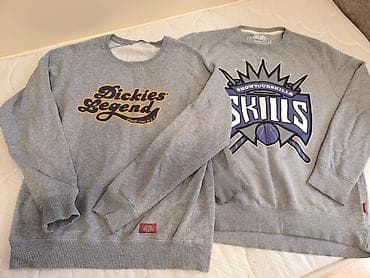 штаны dickies: Эркектердин толстовкасы, S, Dickies Loretto, Колдонулган, түсү - Боз, Өзү алып кетүү — 1