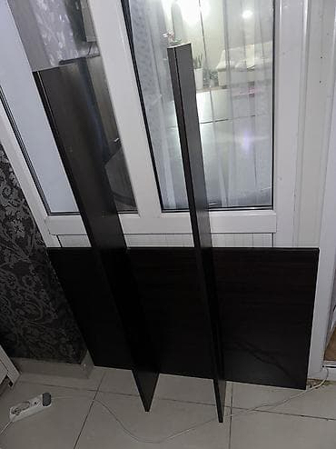 Шкафтар: Дубал шкаф, Дубал шкаф түрү: Модулдуу, Үй, конок бөлмөсү үчүн, Өзгөчөлүктөрү: Телевизор коюучу бөлүк менен — 5