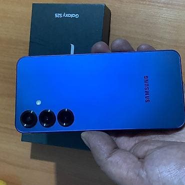 apple 13: Samsung Galaxy S25, 256 ГБ, цвет - Синий, eSIM — 2