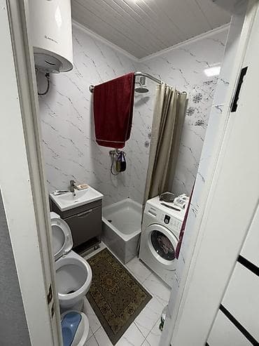 квартира в бишкекк: 1 комната, 34 м², 2 этаж, Дизайнерский ремонт — 1