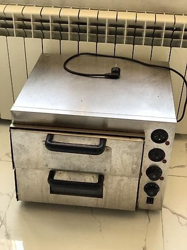 пица печка: Печь для пиццы электрическая, настольная, с двумя независимыми — 3