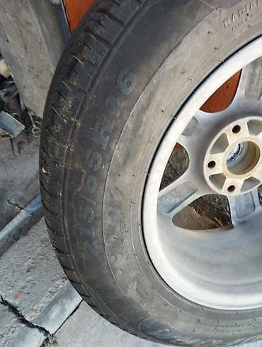 crown s180: Колеса в сборе 215 / 65 / R 16, Лето, Б/у, Комплект, Легковые, Литые, отверстий - 5 — 2