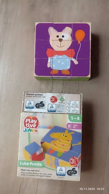 Игрушки: Игрушка кубики деревянные качественные в отличном состоянии цена 200 — 1